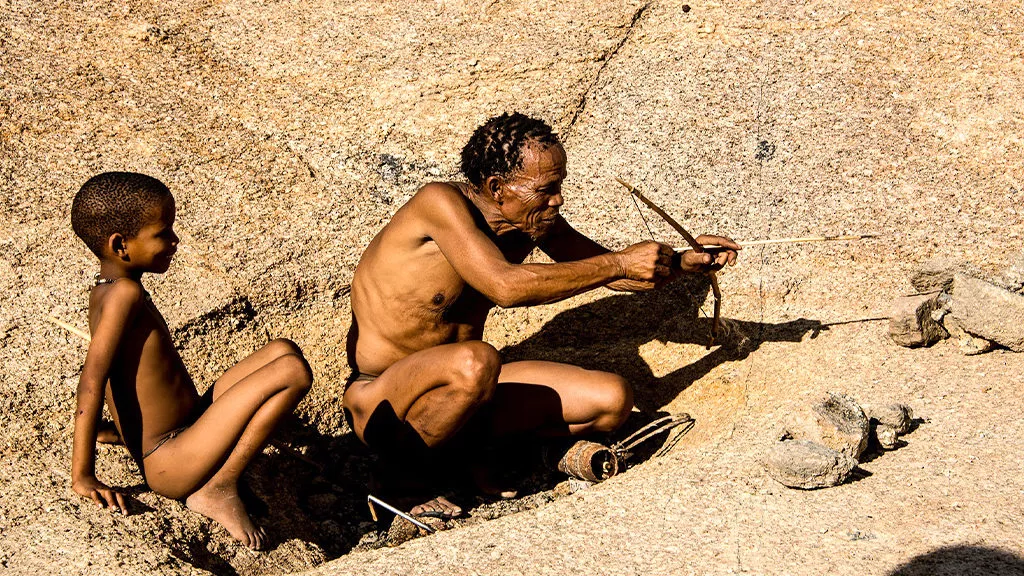 The Khoisan people of South Africa