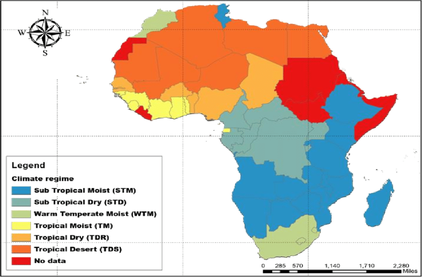 Climate And Temperatures Of Africa